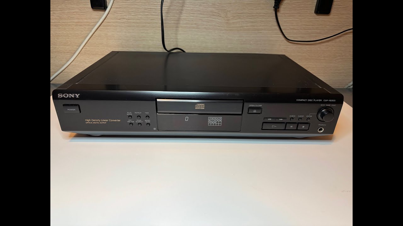Sony CDP-XE500 by Lampa - YouTube