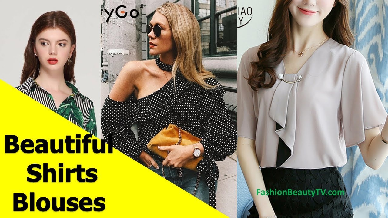 50 Beautiful Shirt and Blouse Designs For Women S15 fashion beauty shop vashi