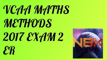 2017 VCE Mathematical Methods Exam 2 Extended Response Suggested Solutions