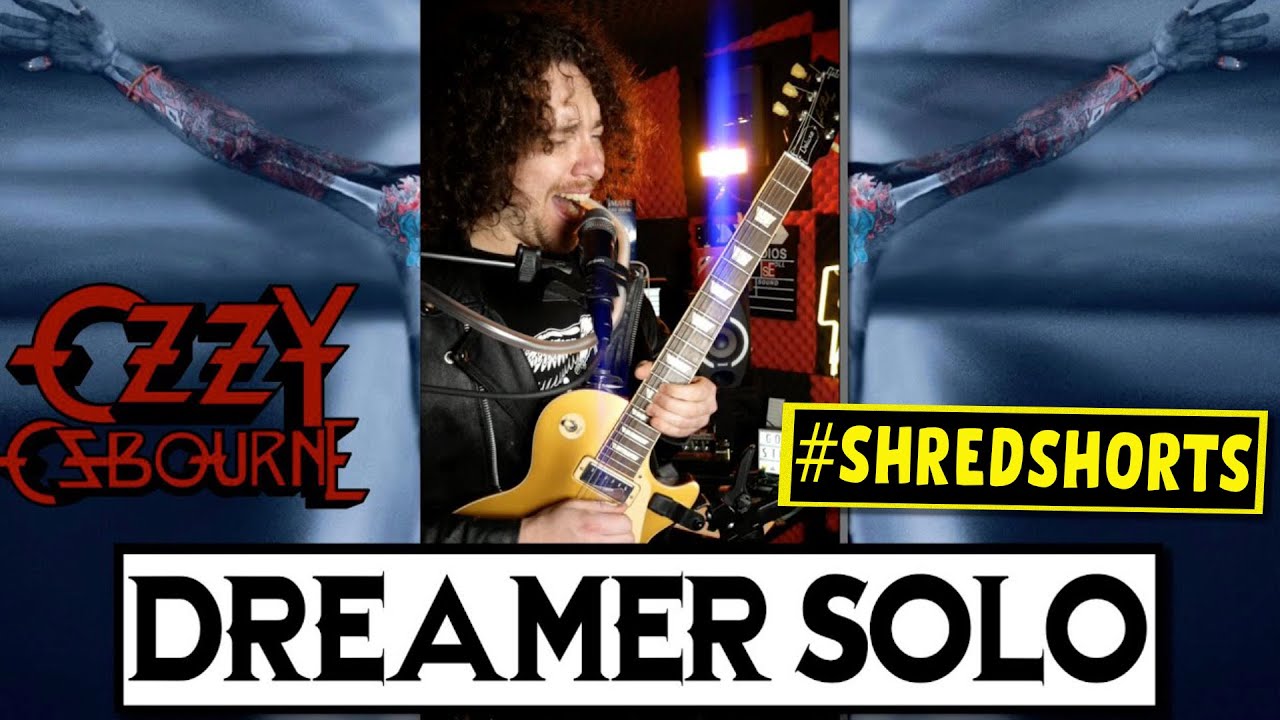 Dreamer Guitar Solo on TalkBox! | By Ozzy Osbourne / Zack Wylde FREE TABS