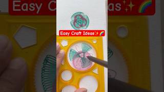 Easy Creative Art Ideas ⚡️#creative #artideas #trending #viral #kids #shorts