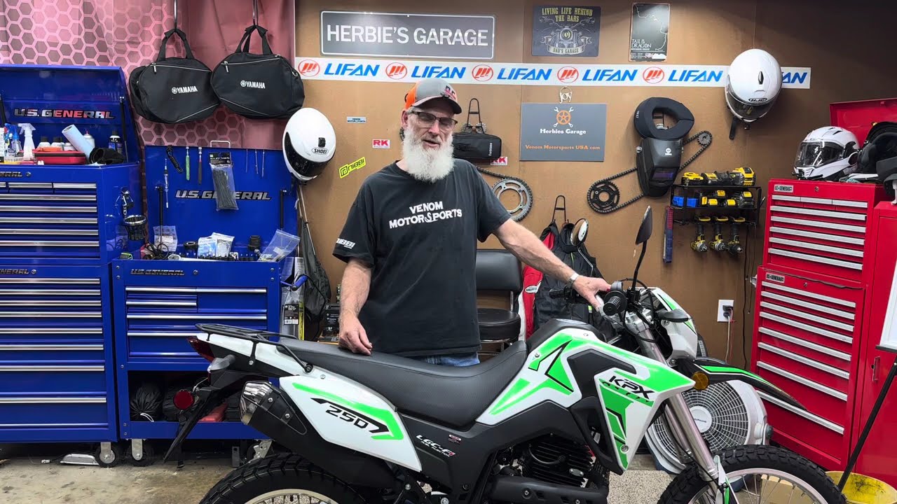 PDI на моем Lifan KPX 250 Dual Sport 2024 года #мотоцикл #Lifan #Venom
