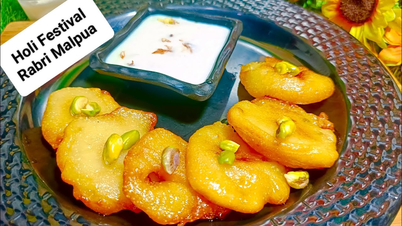 Holi Me Banaye Rasile Malpua With Rabri Perfect Measurement Se @Easy Recipes With Bharti Happy Holi 