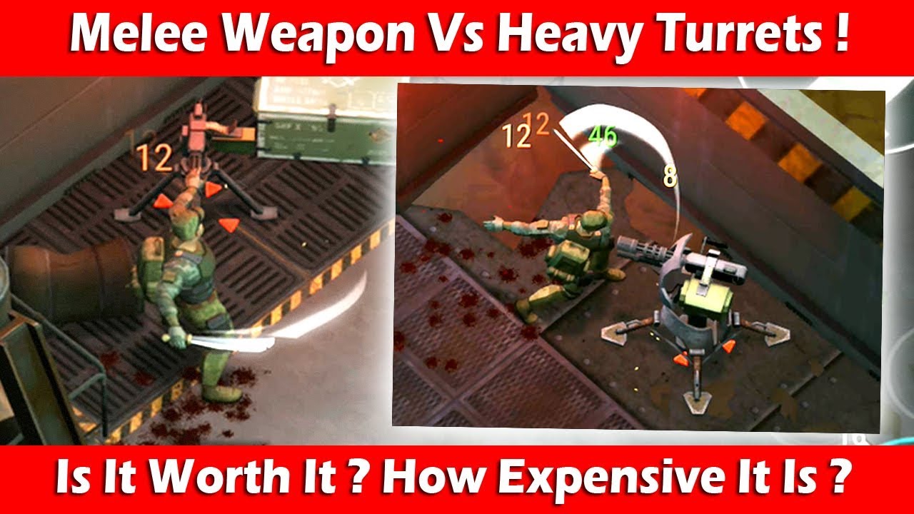 Melee Weapon Vs Heavy Turrets! (How Cheap/Expensive It Is?) Last Day On Earth Survival