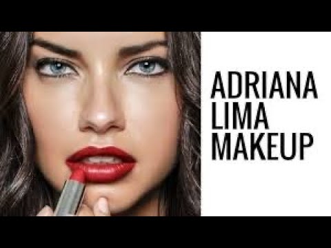 Adriana Lima make up cover ..Brazilian supermodel international celebrity #short