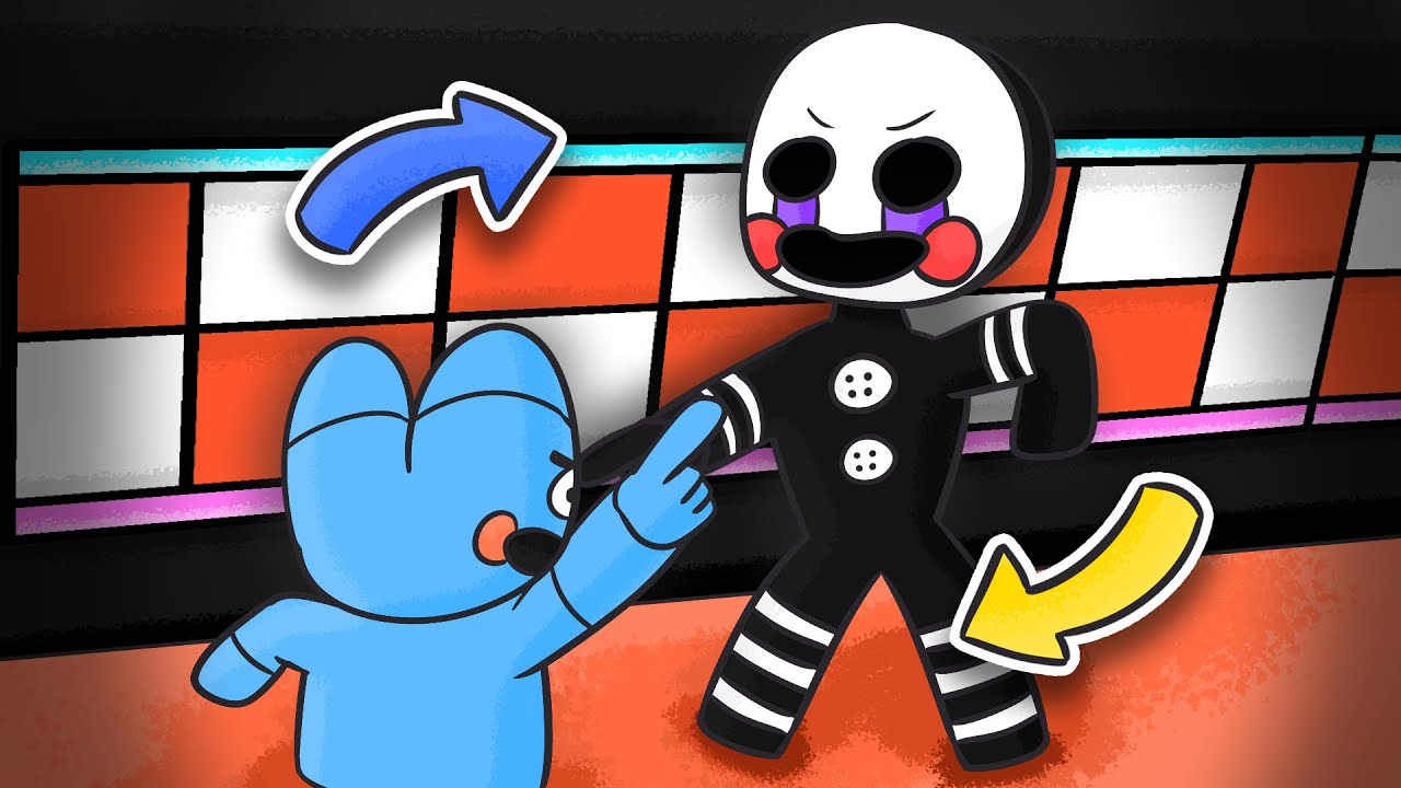 Minecraft Fnaf Bonbon And Puppet Switch Bodies (Minecraft Roleplay)