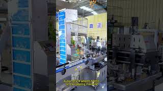 Automatic 4 wheels bottle screw capping machine, gripping capper equipment