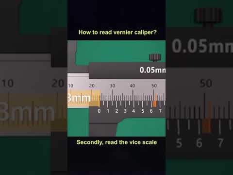 Read Vernier Caliper 