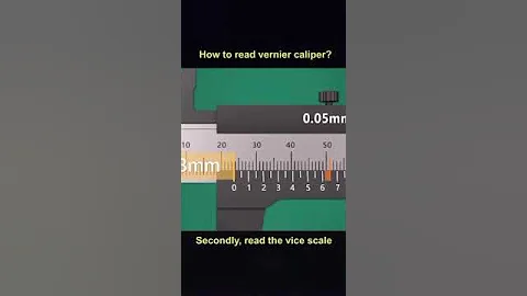read vernier caliper?