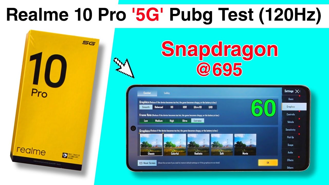 Realme 10 Pro Plus FPS Test