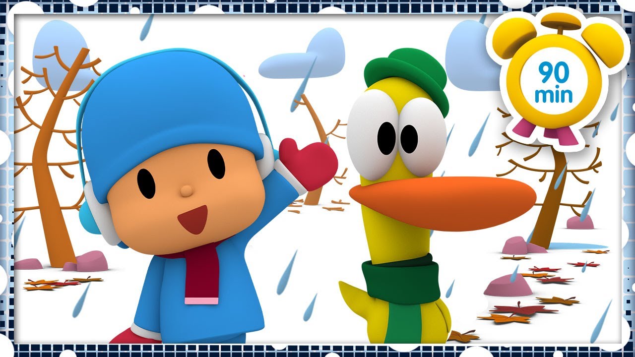 🥶 POCOYO in ENGLISH - It's Cold Outside [90 min] | Full Episodes