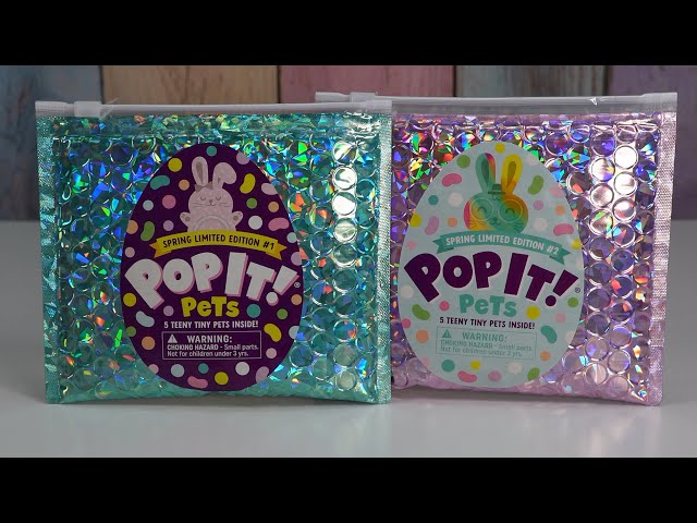 Pop It! Pets Spring Limited Edition #1 and #2 