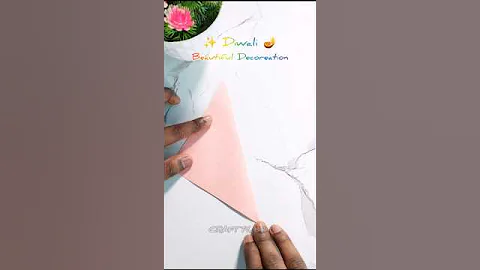 Diy Paper Craft Idea For Diwali ✨#diwali #diwalispecial #diwalidecoration #festival #viral #trending