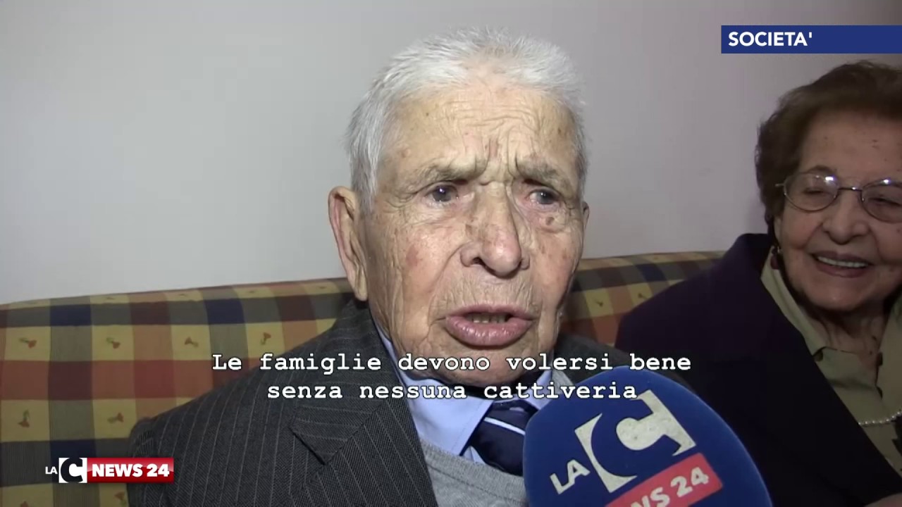 Carlopoli, i cento anni di nonno Giuseppe