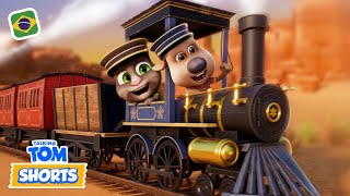 🚂 Uma Miniaventura Ferroviária 💭 - Talking Tom Curtas (Temporada 2 Episódio 42)