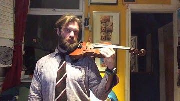 Pre Twinkle Steps - Left hand preparation - part 4 - monkey song on violin shoulder