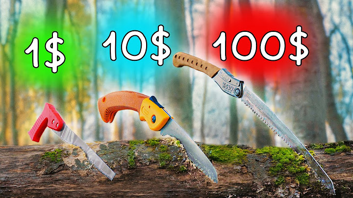 РУЧНА ПИЛА ЗА 1$ VS 10$ VS 100$!