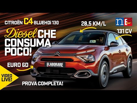 ? CITROEN C4 BlueHDi 130 ? Il diesel da 28,5 km/l che consuma poco e non inquina ?