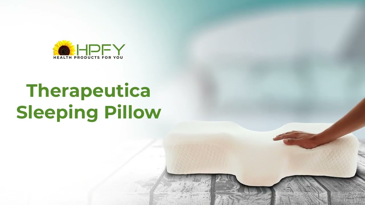 Therapeutica Orthopedic Sleeping Pillow, Helps Spinal Alignment & Neck  Support- Firm, XLarge