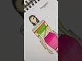 colorfull dress#artist  #viraldress#trending #fashiondesign #fashionillustration#explore #figure