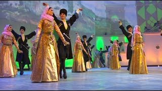 The Chechen Vainakh dance ensemble performed in Moscow. Dikalu Muzakaev .