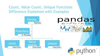 Count, Value Count, Unique Functions in Pandas | Python