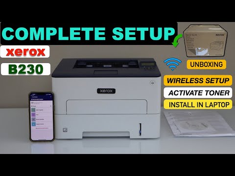 Xerox B230 Setup,