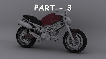 Bike modeling 3DS Max 2015 tutorial Part - 3