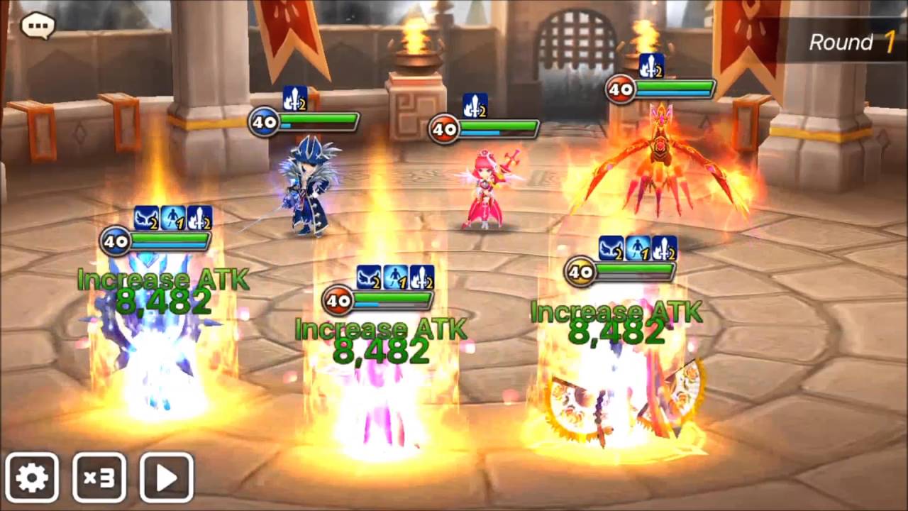 DNPS-Summoners War-Fire Homunculus Testing in GW