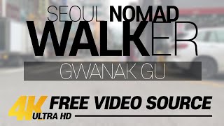 4K Uhd 60Fps Royalty Free Nanwoo Gil South Bound, Gwanak Gu, Seoul 저작권 없는 무료 영상 소스
