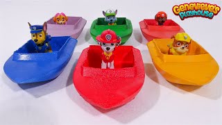 Best Toy Learning Videos for Kids - Paw Patrol Boats Water Play! screenshot 3