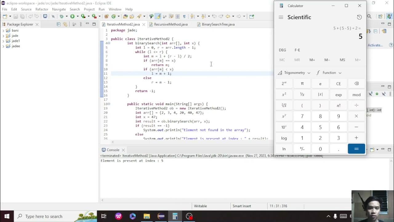 Binary Search Iterative Method and Recursive Method (Tagalog ...