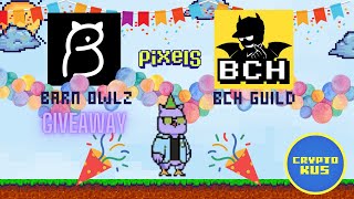 🛑[LIVE] PIXELS | BARN OWLZ X BCH GUILD