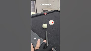 Right vs Left English: When to Use #poolshots #billiards #8ballpool