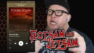 FLOTSAM &amp; JETSOM - Burn the Sky (First Listen)