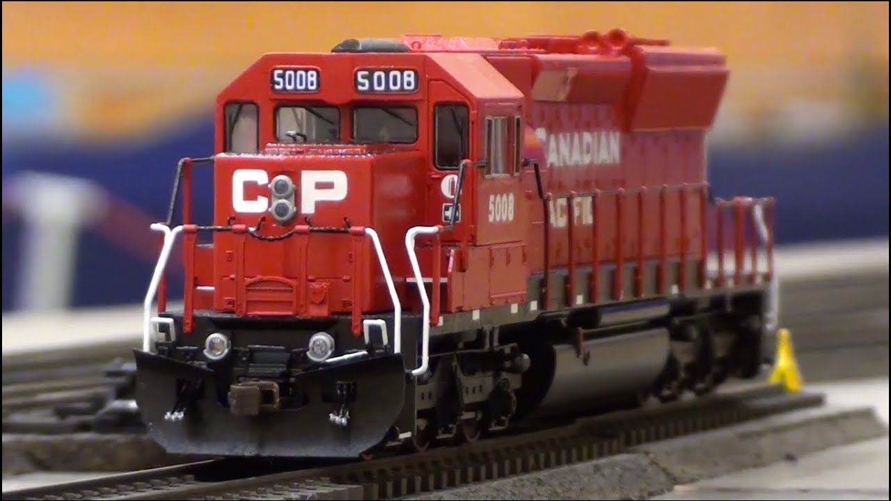 ho scale cp 5008 sd30c eco youtube dlh locomotive works