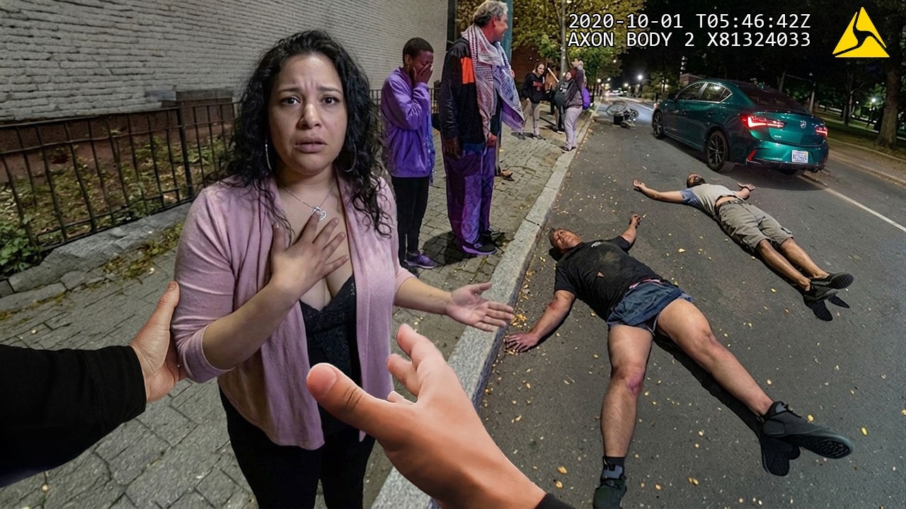 a suspected drunk-driving crash involving pedestrians, a wheelchair user, witness accounts and serious criminal charges.
