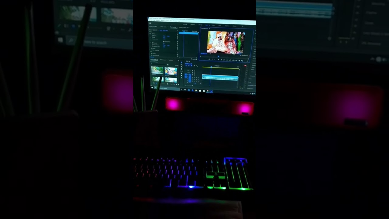 Video Editing system || RGB Editing computer setup || Jayanta official vlogs 