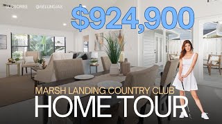 Ponte Vedra Beach Gated Community | Bright, Elevated, Renovated in Marsh Landing Country Club