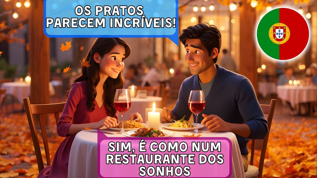 10 простых диалогов на португальском языке для начинающих | В ресторане | А1–А2