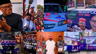 OBIDIENTS Shock OBI As Massive CROWD Troop Out in DELTA Roll Out Branded CARS 4 OBI 2027 Campaign.