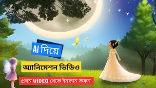 AI দিয়ে অ্যানিমেশন ভিডিও | AI Animation Video in Bengali | AI দিয়ে অ্যানিমেটেড ভিডিও তৈরির পদ্ধতি