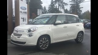 2014 FIAT 500L Easy,  Dual Moonroof,  Backup Camera Preview|Island Ford