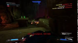 DOOM Beta multiplayer triple kill