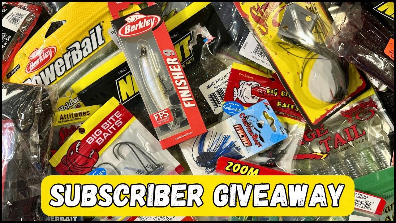 🎣 TACKLE PACK GIVEAWAY!!! (Bass Fishing Gear You Can WIN)