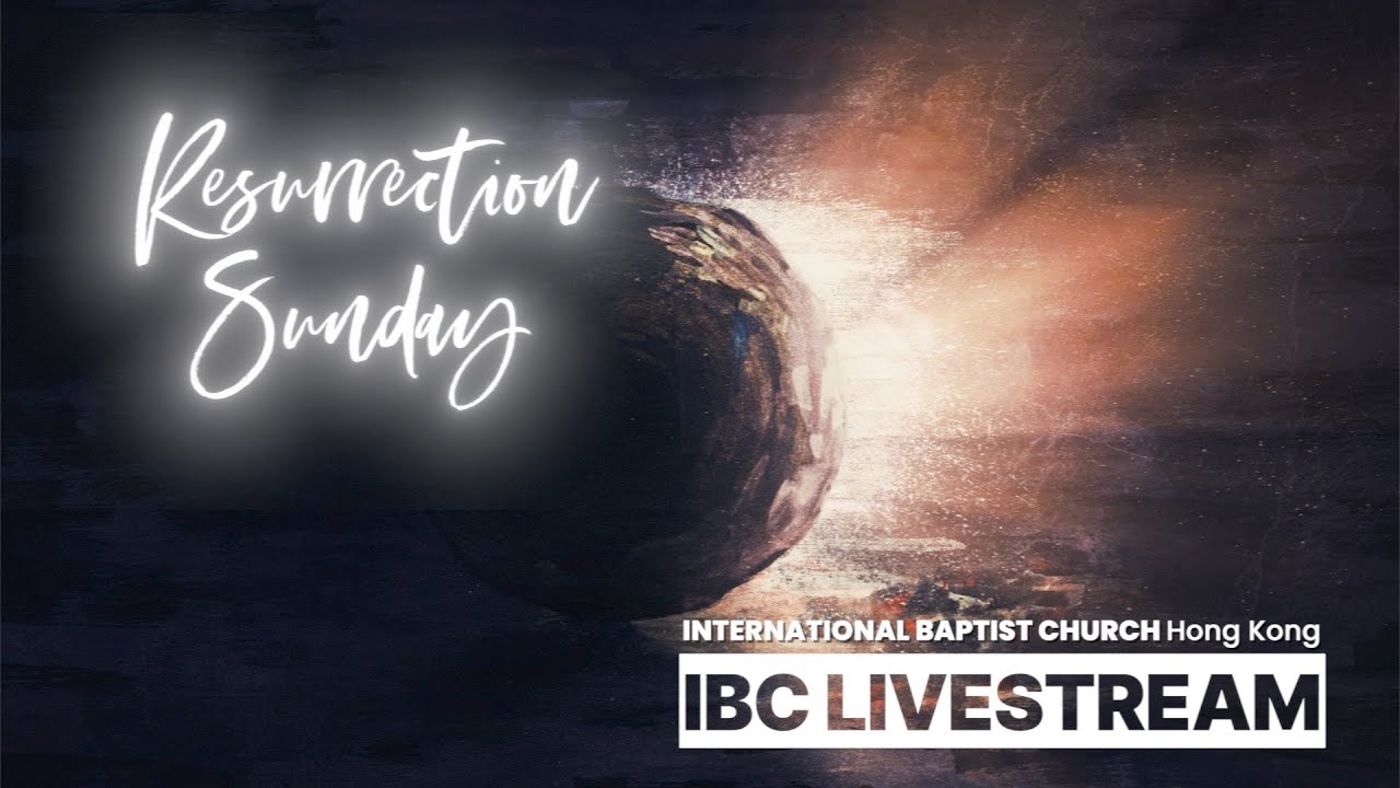 Download IBC Sermon LiveStream_Jesus’ Resurrection: The New Norm (John 20)_04Apr021