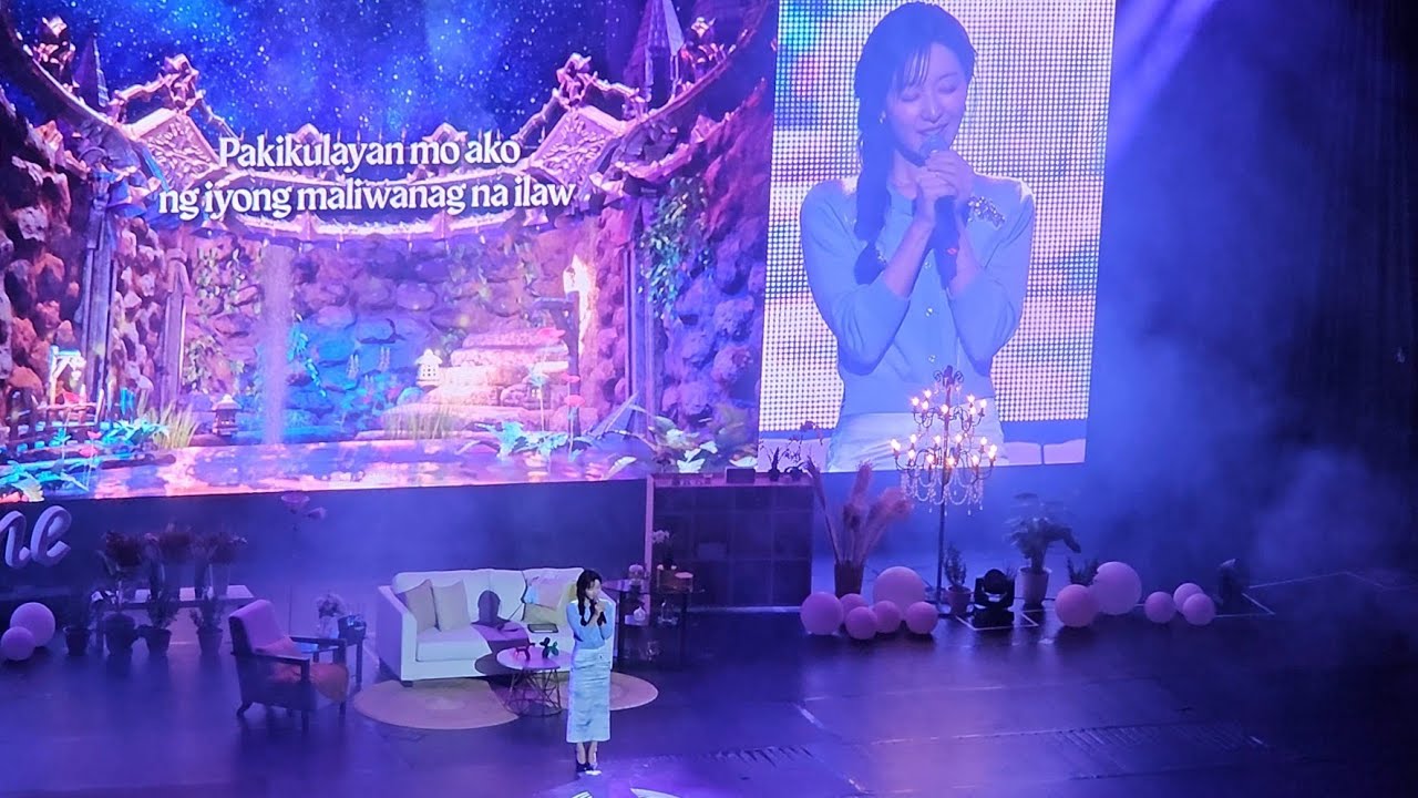 [23] Kim Ji Won sings ONLY of LeeHi LIVE in Manila | 4K Fancam 직접 (Final Song)