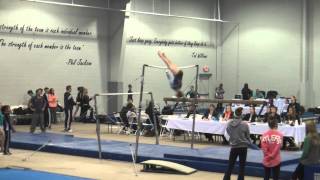 2014-Level 9 Texas State Bars Champion Addison Womeldorph Metroplex