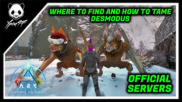Where To Find And How To Tame Desmodus In Lost Colony | ARK: Survival Ascended