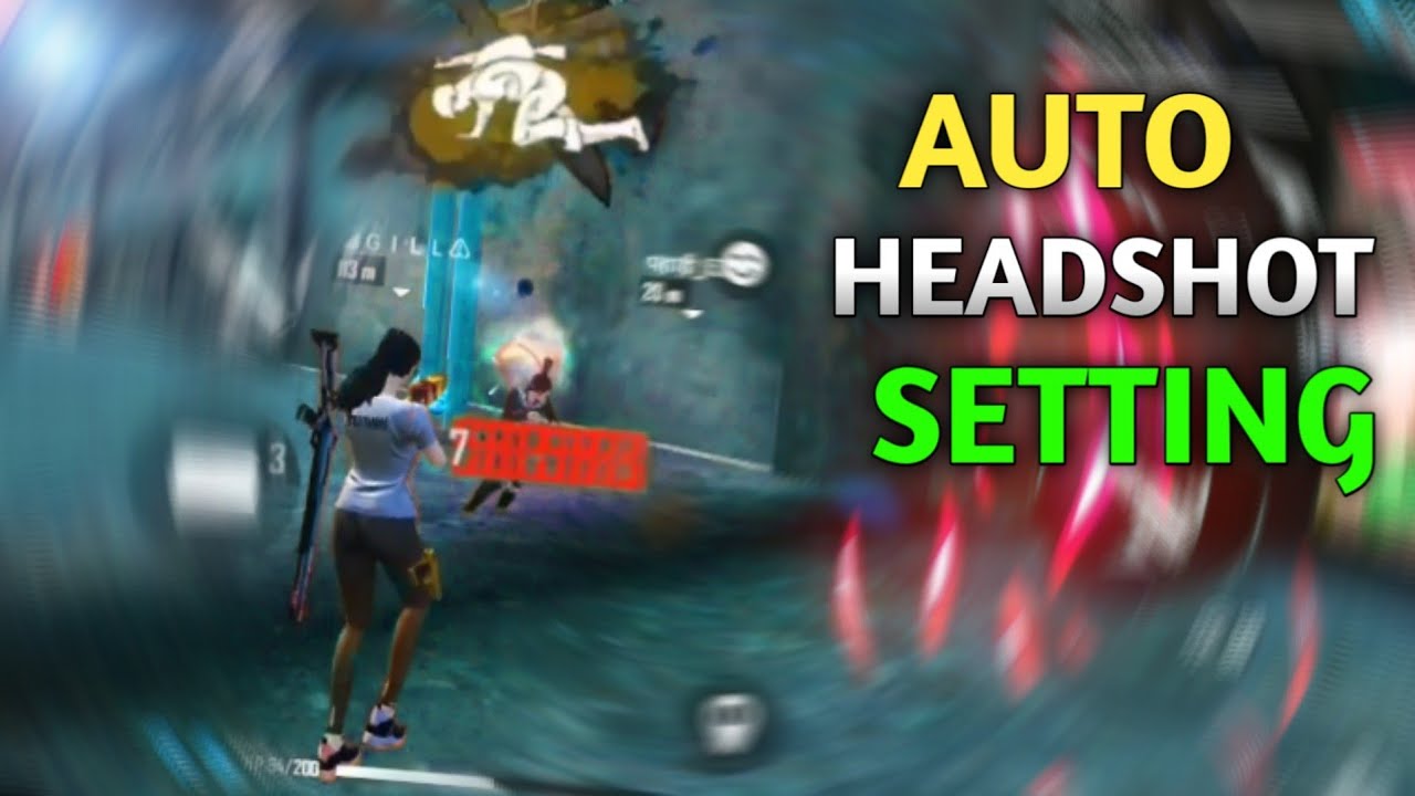 ROUK MODE 👽 SETTING ⚙️ HUD + DPI AUTO HEADSHOT SENSITIVITY SETTING 📲 [FREE FIRE HIGHLIGHTS]🎥